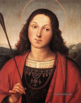 St Sebastian 1501 Renaissance Meister Raphael Ölgemälde